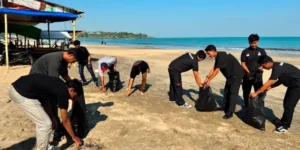 BM PAN Gelar Aksi Bersih Pantai Anyer Jelang Kongres VII Dukung Menko Pangan Zulkifli Hasan