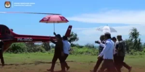 Direktur Eksekutif CBA Uchok Sky Khadafi mendesak Kejari Jabar usut helikopter KPU Cianjur