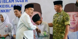 Ketua DPRD Kota Bogor Adityawarman Adil Ikuti Peringatan 1 Muharram dan Serahkan Santunan