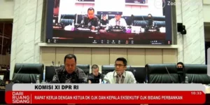 Ketua Komisi XI DPR RI Muhammad Misbakhun Membuka Rapat Tertutup Bahas Likuiditas