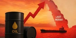 Ketegangan Laut Merah Dorong Brent ke 96 Dolar AS per Barel