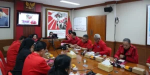 Ketua Umum PDIP Megawati Soekarnoputri pimpin Rapat DPP bahas antisipasi El Nino, pangan