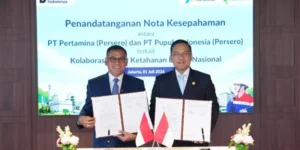 Pertamina-Pupuk Indonesia teken MoU perkuat energi dan pangan