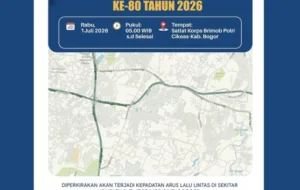 Polda Metro Jaya imbau warga antisipasi kepadatan di Cikeas