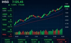 Saham energi pimpin reli, BREN menguat dan emiten sentuh ARA