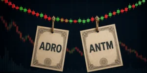 ADRO dan ANTM Masuk Daftar Top Losers Indeks LQ45 pada Sesi I