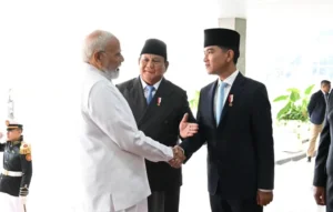 Wapres Gibran mendampingi Presiden saat pidato PM Modi