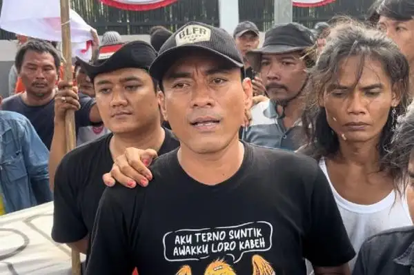 Aktivis Aliansi Masyarakat Pati Bersatu (AMPB), Supriyono alias Botok,