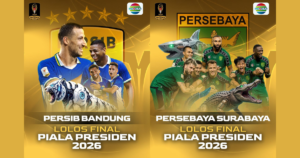 Jadwal Final Piala Presiden 2026 Persib vs Persebaya Besok Lengkap dengan Link Streaming