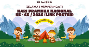 Link Poster Hari Pramuka 2026 yang Bisa Diedit Sesuka Hati
