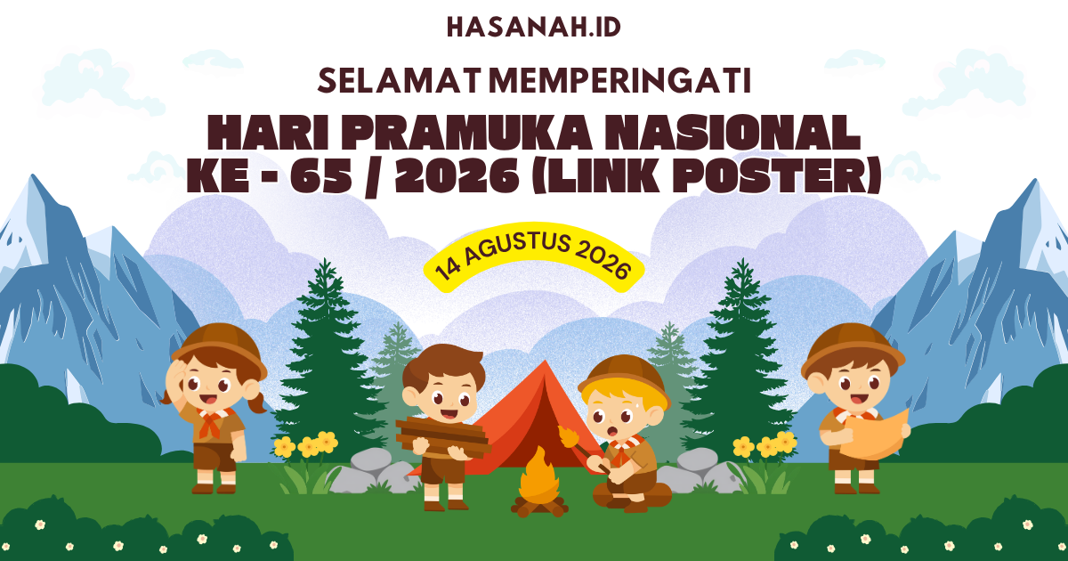 Link Poster Hari Pramuka 2026 yang Bisa Diedit Sesuka Hati 1 Link Poster Hari Pramuka 2026 yang Bisa Diedit Sesuka Hati
