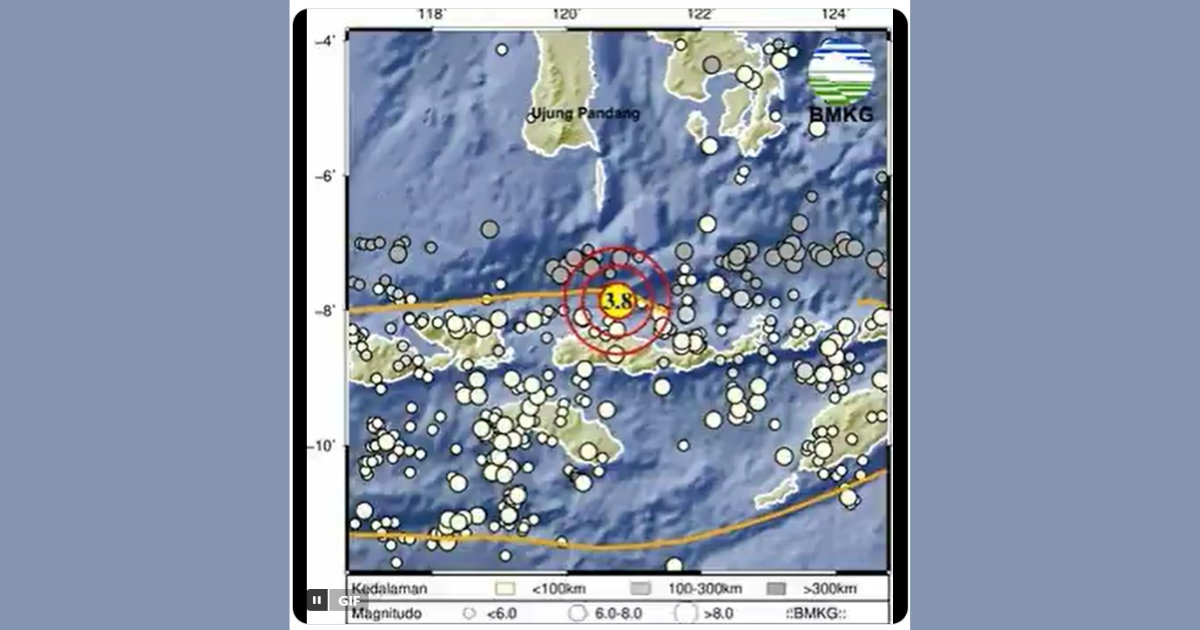 Breaking News! Gempa M 7,7 Guncang NTT Sempat Pemicu Peringatan Tsunami, BMKG Imbau Tetap Waspada 1 Breaking News! Gempa M 7,7 Guncang NTT Sempat Pemicu Peringatan Tsunami, BMKG Imbau Tetap Waspada