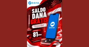 Saldo DANA Gratis Edisi Kemerdekaan 17 Agustus 2026, Cek di Sini