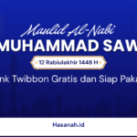 Link Twibbon Maulid Nabi Muhammad 2026, Gratis dan Siap Pakai
