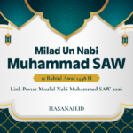 Link Poster Maulid Nabi Muhammad SAW 2026 yang Bisa Diedit Sesuka Hati