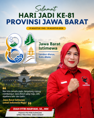 HUT ke-81 Jabar, Diah Fitri Maryani: Jawa Barat Harus Makin Nyaman dan Maju 3