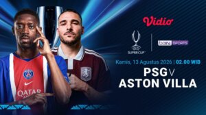 PSG vs Aston VIilla di UEFA Super Cup 2026