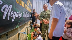 Dandim 0609 Cimahi Hadiri Peresmian Titik Air Bersih Di Desa Kertawangi, Kabupaten Bandung Barat