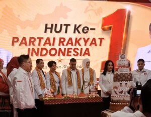 Partai Rakyat Indonesia Peringati Hari Ulang Tahun Ke-1 di Bandar Lampung