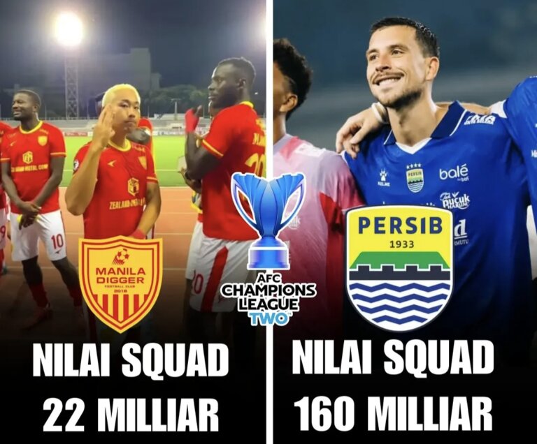 Mengintip Kekuatan Manila Digger FC, Lawan Persib Bandung di Ajang Play-off ACL Two