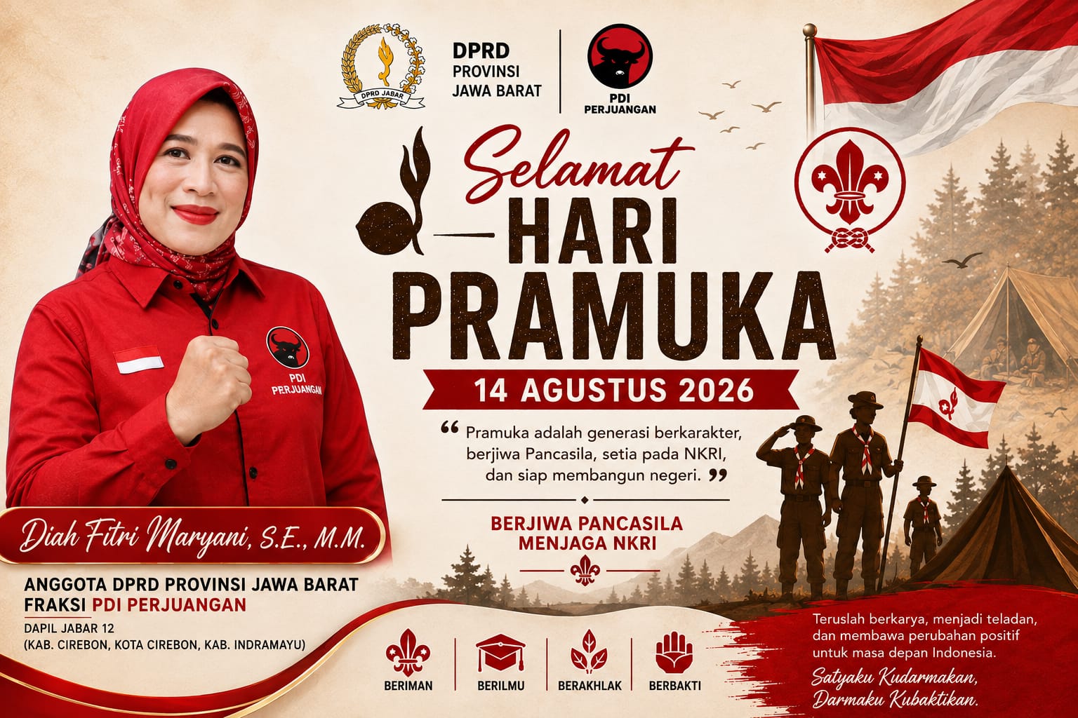 Hari Pramuka ke-65, Diah Fitri Maryani Dorong Peran Strategis Generasi Muda Cirebon-Indramayu dalam Swasembada Pangan 1 Hari Pramuka ke-65, Diah Fitri Maryani Dorong Peran Strategis Generasi Muda Cirebon-Indramayu dalam Swasembada Pangan 1