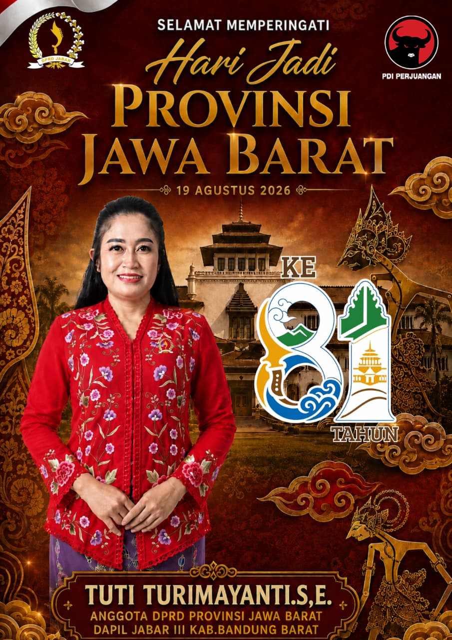 HUT ke-81 Jawa Barat, Tuti Turimayanti: Momentum Memperkuat Gotong Royong dan Membangun Jawa Barat 1 HUT ke-81 Jawa Barat, Tuti Turimayanti: Momentum Memperkuat Gotong Royong dan Membangun Jawa Barat 1