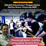Beredar sebuah video di media sosial yang diklaim memperlihatkan penggerebekan terhadap sekelompok buzzer yang disebut sengaja dibentuk untuk menyerang program Makan Bergizi Gratis (MBG).