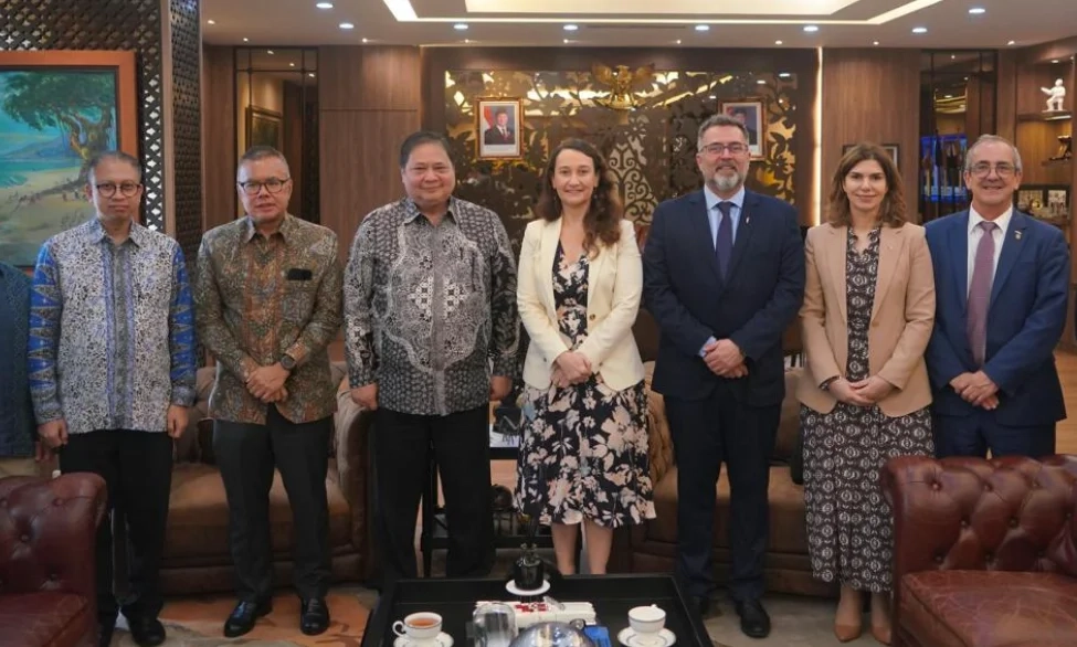 Airlangga Hartarto terima delegasi Uruguay perkuat kerjasama 1 Airlangga Hartarto terima delegasi Uruguay perkuat kerjasama