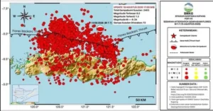 BMKG Perkirakan Ribuan Gempa Susulan di NTT, Jokowi Ingatkan Pentingnya Kesiapsiagaan