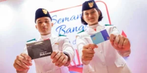 BRI memberi dana kepada 76 Paskibraka, konsisten 17 tahun