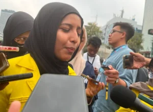Fathimah Azzahra dari BEM UI pertanyakan kemerdekaan ke-81