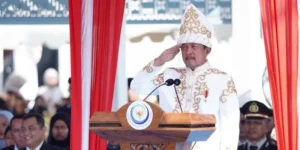 Menteri Kelautan dan Perikanan Sakti Wahyu Trenggono Rayakan HUT RI ke-81 di Sorue Jaya