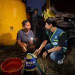 PNM distribusikan dua toren air ke Posko Robo di Ruteng