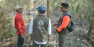 Menteri Kehutanan Raja Antoni Pimpin Penanganan Karhutla Kalsel dengan Pasukan Darat dan Water Bombing