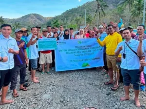 PT Pegadaian Salurkan Bantuan Pembangunan Jembatan Raba Sa'u