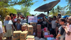 Pertamina NRE Salurkan Bantuan Pemulihan ke Watubaur NTT