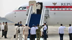 Presiden Prabowo Subianto awasi penanganan karhutla di Riau