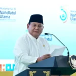 Presiden Prabowo Mengenalkan Jas Hijau di Muktamar NU