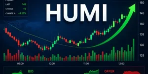 Saham HUMI Menguat ke Rp149 Usai Pengunduran Ari Askhara